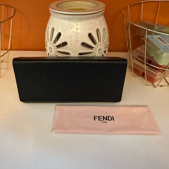 Fendi Other - FENDI Black Eyewear Case with
cleaning cloth(NWOT)